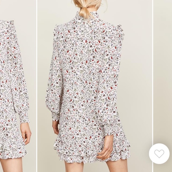 Frame smocked shift dress - size XS - Picture 2 of 9